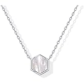 PAVOI 14K Gold Plated Gemstone Pendant Necklace | Dainty Chain Necklaces for Women | Amethyst, Onyx, Green Fluorite, Labradorite, Pearl, Rose Quartz, Agate, Sodalite, Turquoise Gemstone Pendants