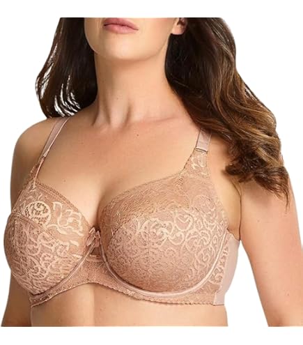 Panache Women's Plus Size Chi Chi Full Cup Bra (7695), Cappuccino