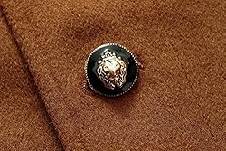 chouyatou Men's Gentle Band Collar Single Breasted