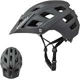 EXCLUSKY Mountain Bike Helmet Adults Lightweight 18 Vent Grey 56-61cm