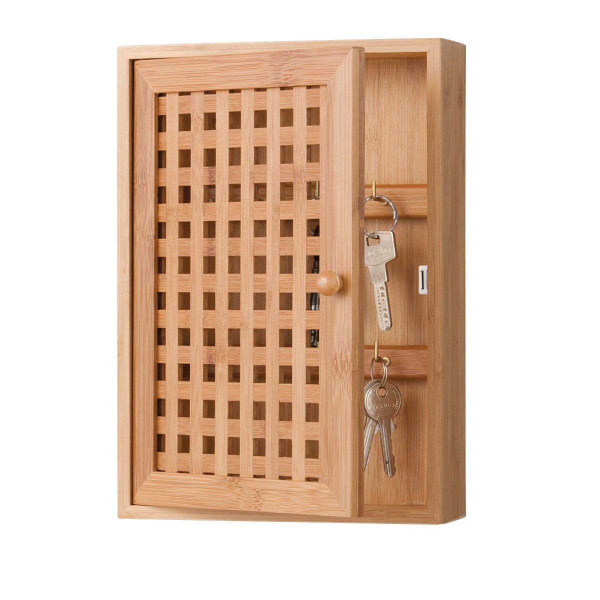 Zeller Key Box, Brown, 19 x 6 x 27 cm