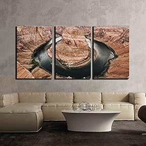 Horseshoe Bend?Page Arizona?USA x3 Panels