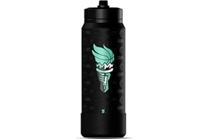 Hydrapeak x WNBA Officially Licensed New York Liberty 26 oz Active Water Bottle with Chug Lid and Handle Reusable Stainless Steel Double Wall Insulated Sports Gift
