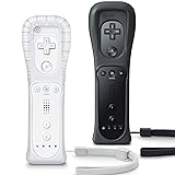 TIANHOO 2 Pack Remote Controller for Wii & Wii