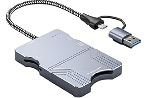 Durability USB CFEB Card Reader 10GB Speed for Multiple Device Compatibility Including SD3.0 Memory Cards Cfeb Card Reader