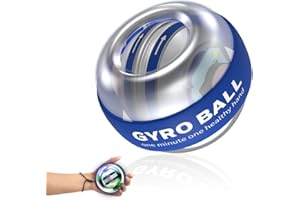 NHHEO Torque Ball, Auto-Start Gyro Ball Wrist Exerciser Strengthener and Forearm Gyroscope for Stronger Arm Fingers Wrist Bones and Muscle