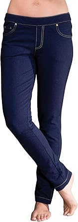 fleece lined pajama jeans