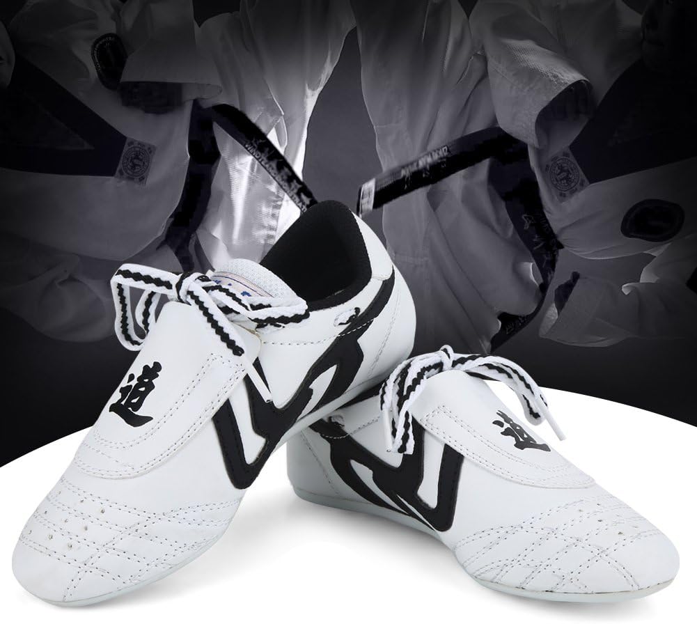 Martial Arts Taekwondo Shoes, Unisex Children Teenager Sport Boxing Karate Shoes for Taekwondo, Boxing, Kung Fu and Taichi : Sports & Outdoors