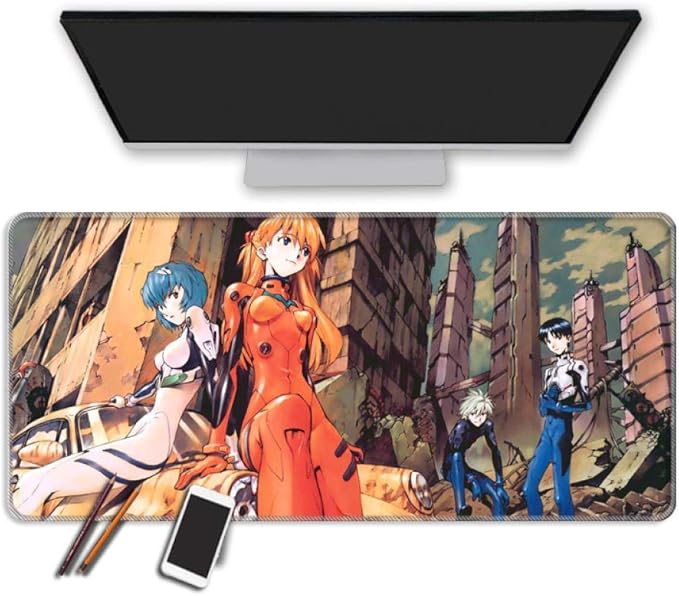 Mouse Pads Evangelion Mouse Mat Durable Big Game Table Pad