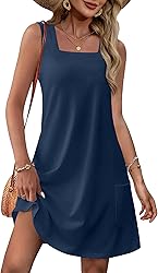 OFEEFAN Womens Summer Dresses 2025 Sundresses