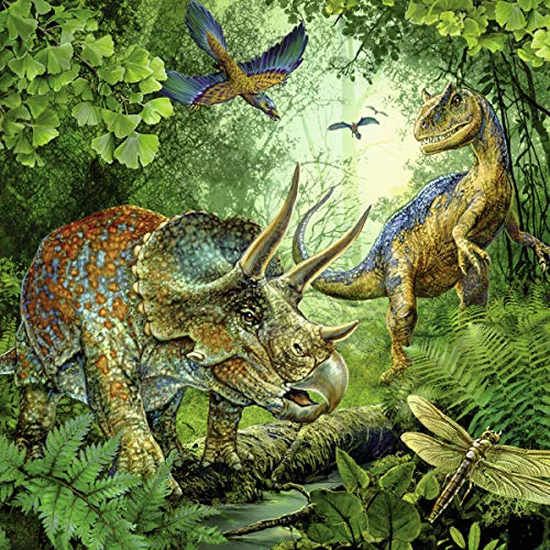 Ravensburger Kinderpuzzle - 09317 Faszination Dinosaurier - Puzzle für Kinder ab 5 Jahren, mit 3x49 Teilen – Bild 3