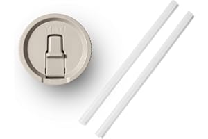 YETI Rambler 20 oz Travel Mug Straw Lid, Cape Taupe