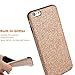 iPhone 6 Plus Case, iPhone 6S Plus Cover, HESPLUS Glitter Bling Sparkle [Anti-Shock] [Scratch Resistant] Soft Gel Flexible TPU Case for iPhone 6 Plus/iPhone 6S Plus 5.5 Inch - Champagne