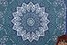 Labhanshi Kayso Kaleidoscopic Star Tapestry Intricate Floral Design Indian Bedspread