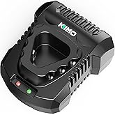 KIMO 12V Battery Charger for KIMO 12-Volt Cordless Power Tools Lithium-Ion Battery, 1-Hour Fast Charging with Smart LED Indicators, 4 Safety Protection