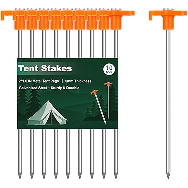 Amazon Best Sellers: Best Tent Stakes