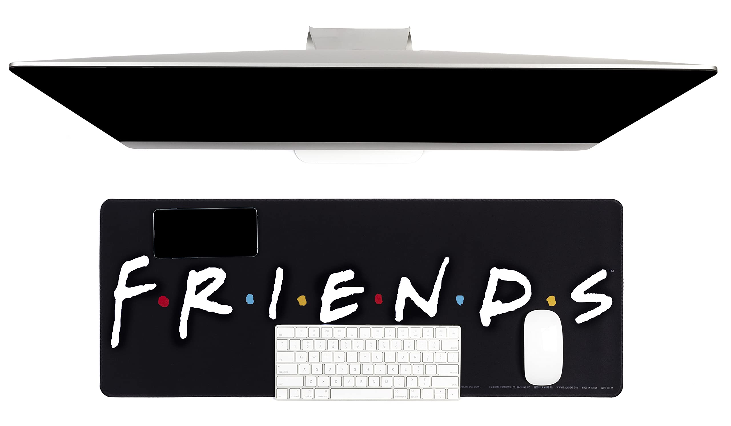 Friends TV Show Logo Desk Mat 40 x 80 Centimeter, Office Desk Blotter Laptop Mat for Office and Home