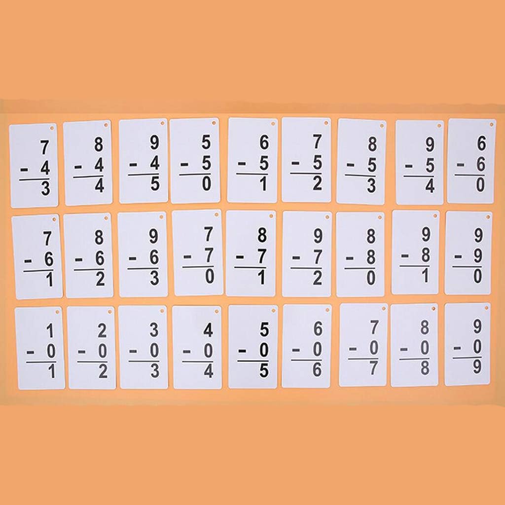 Amazon フラッシュカード 算数カード カードゲーム 早期教育 初期 数学 リング付き 視覚記憶 約216枚 すうじ 図形 計算 おもちゃ