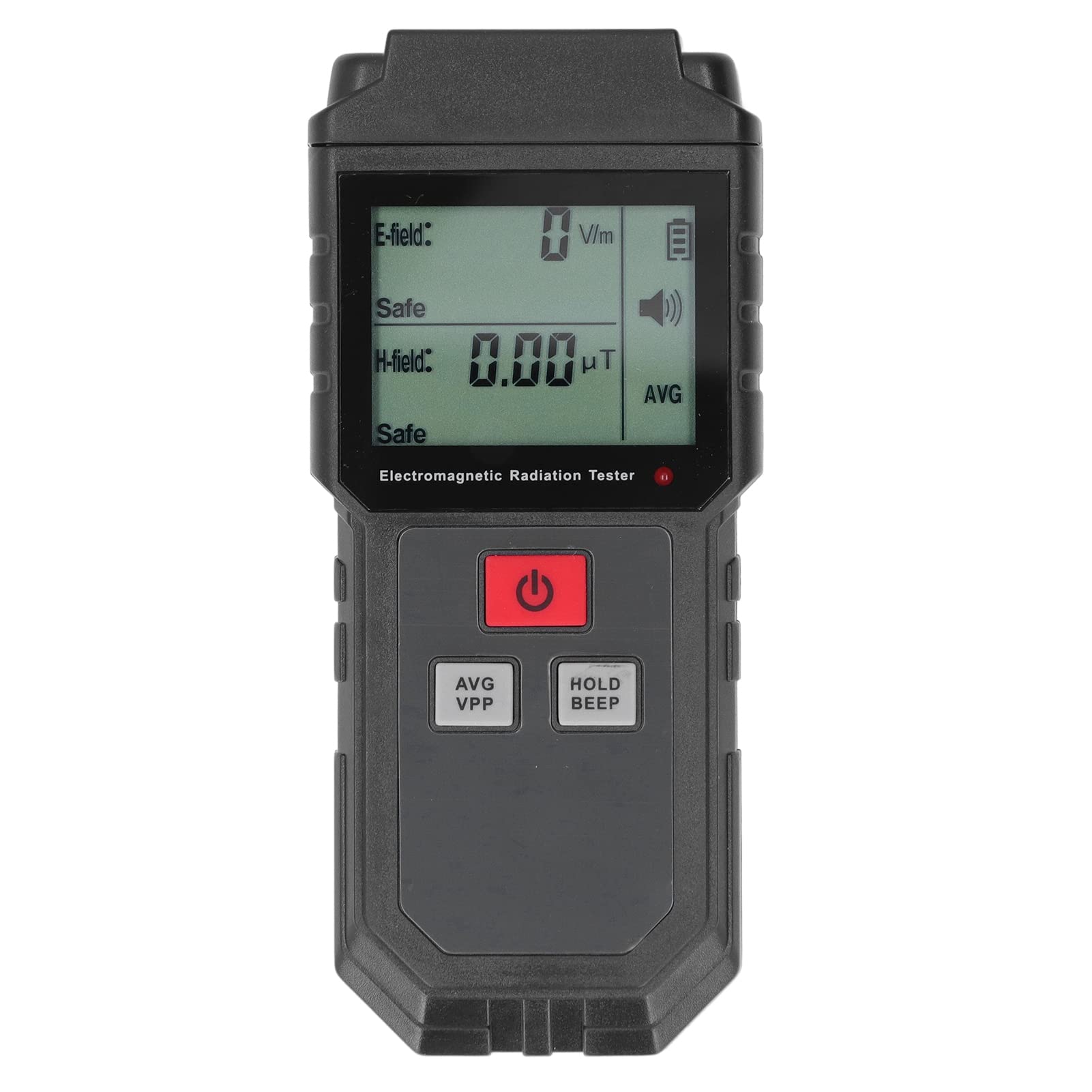 Geiger Counter Radiation Detector for Radiological Protection Portable Ionizing Radiation Meter with Audio/Visual Alerts, LCD Display & Battery Powered