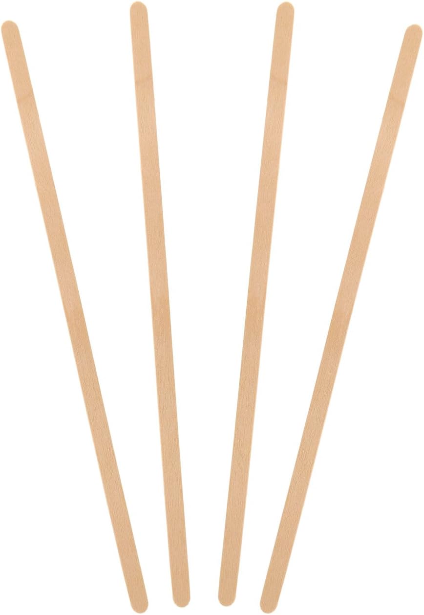 ROYAL19 cm Wood Coffee Stirrers, Package of 500