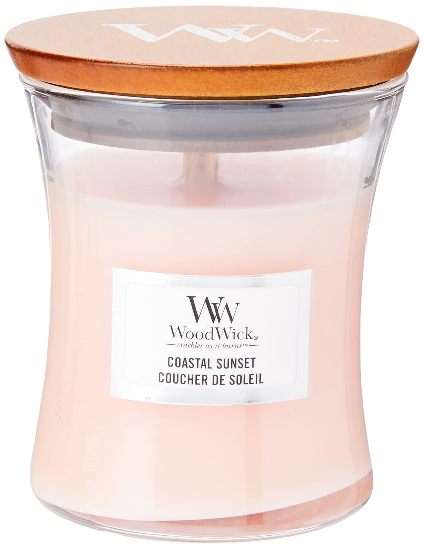 Woodwick Coastal Sunset Mini 98049E, Rose, 38F