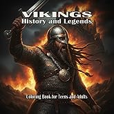 Vikings: History and Legends: Coloring book for teens and adults