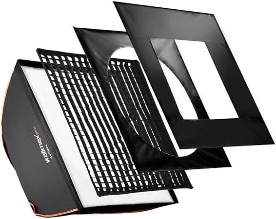 Walimex 19235 Caja de luz - Soft Box (Negro, Blanco, 900 mm, 540 mm, 900 mm, 2,2 kg)