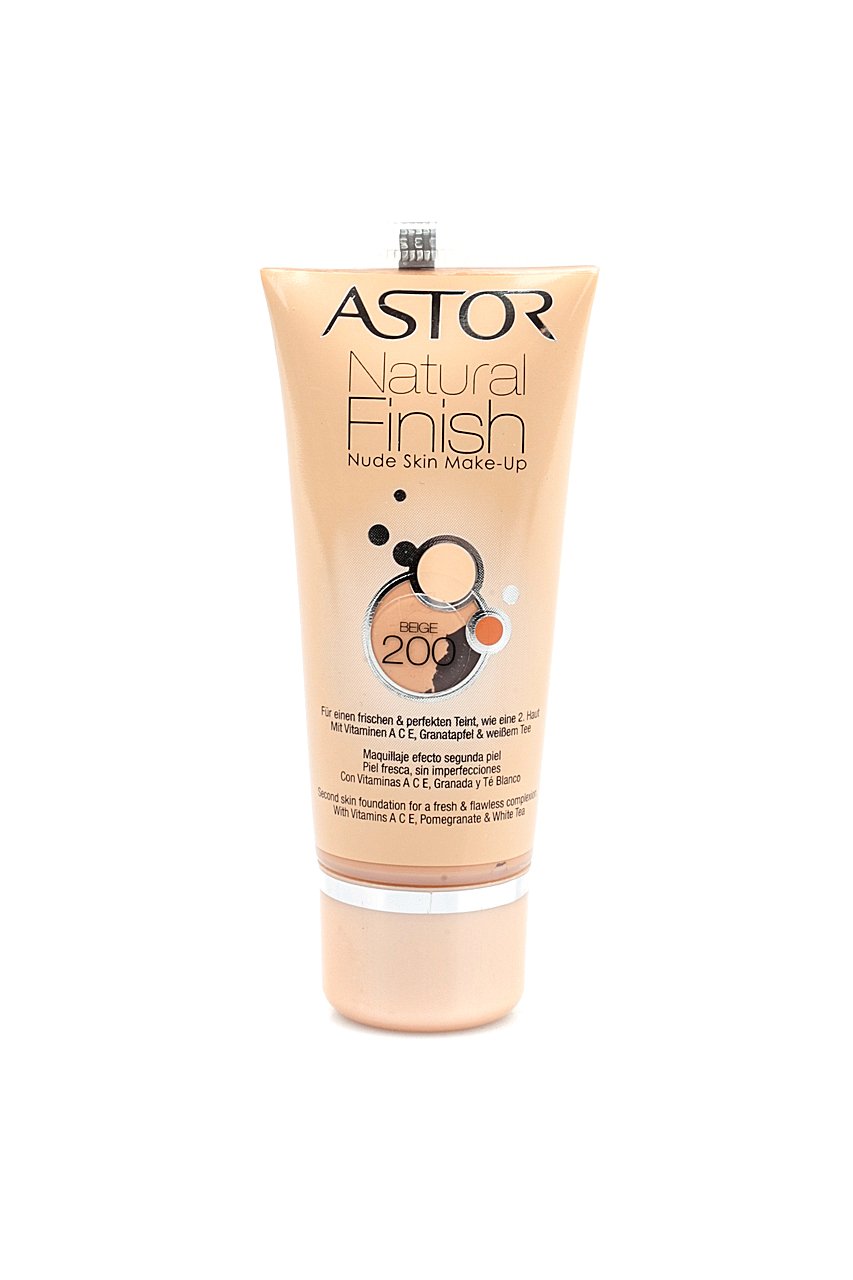 Astor Natural Finish Nude Skin Make-up, 3oml Beige (200)