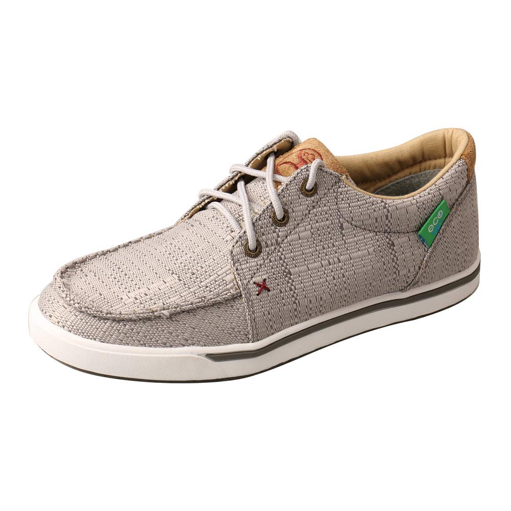 Twisted X Women's Hooey Loper, Moc Toe, Light Grey, 7 M Image