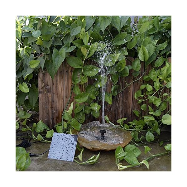 Decdeal-Solar-Powered-Water-Pump-Solar-Pond-Pump-Upgraded-Submersible-Fountain-Pump-for-Bird-Bath-170LH Decdeal Solar Powered Water Pump Solar Pond Pump Upgraded Submersible Fountain Pump for Bird Bath 170L/H