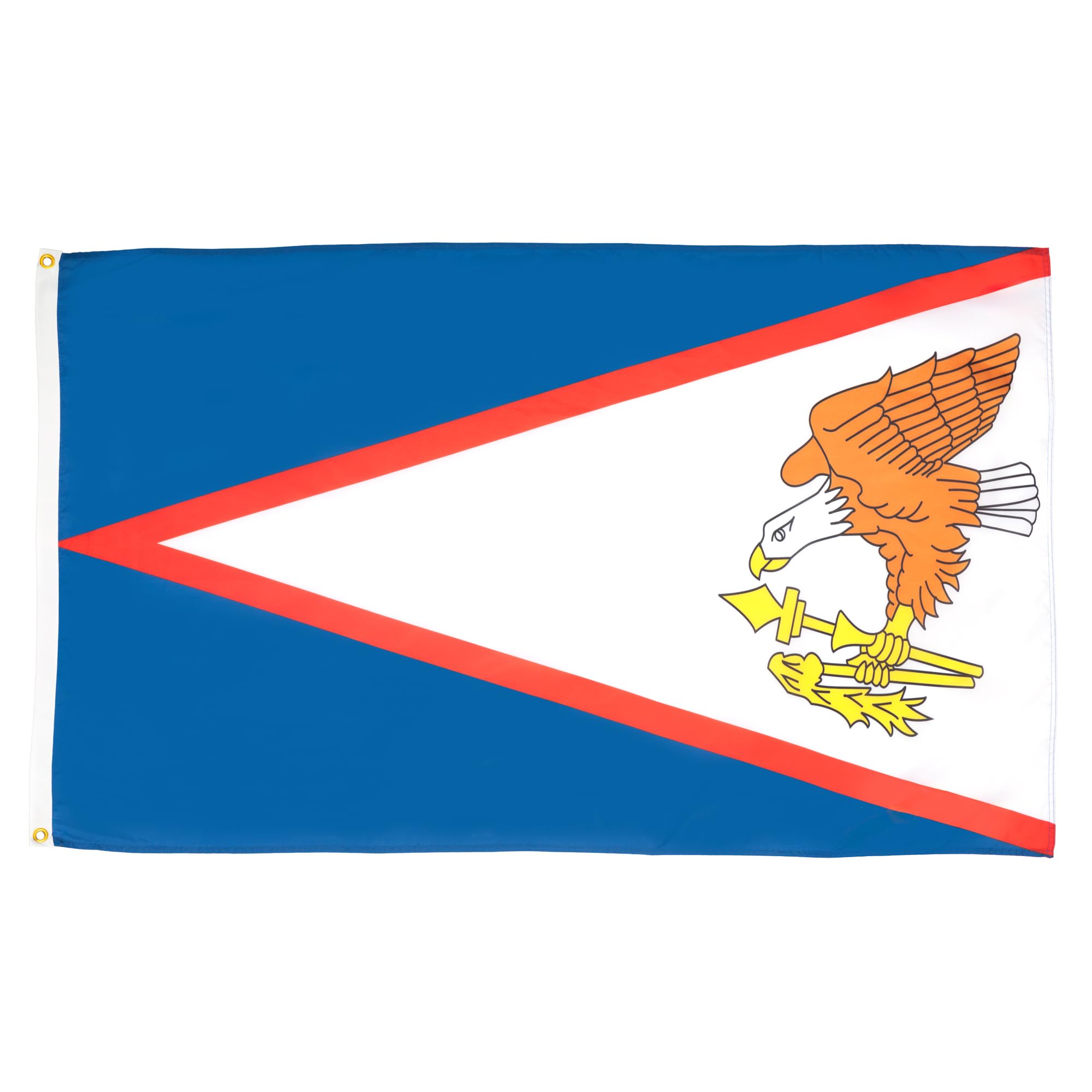AZ FLAG - American Samoa Flag - 2x3 Ft- 100D Polyester American Samoan Banner with Two Metal Grommets - Fade Resistant - Vivid Colors - 2' x 3' Feet - 90x60 Cm