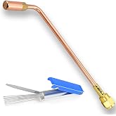 4-MFA-1 Oxy Acetylene Rosebud Torch Tip for V-Style100C/WH26/WH260 Handles | Made Of Heat-Resistant Copper. Acetylene Heating Nozzle Rosebud Size for Victor Medium Duty, #4for V-Style100C/WH26/WH260