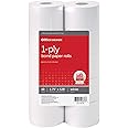 Office Depot 1-Ply Paper Rolls, 1 3/4in. x 128ft., White, Pack Of 10, 109044