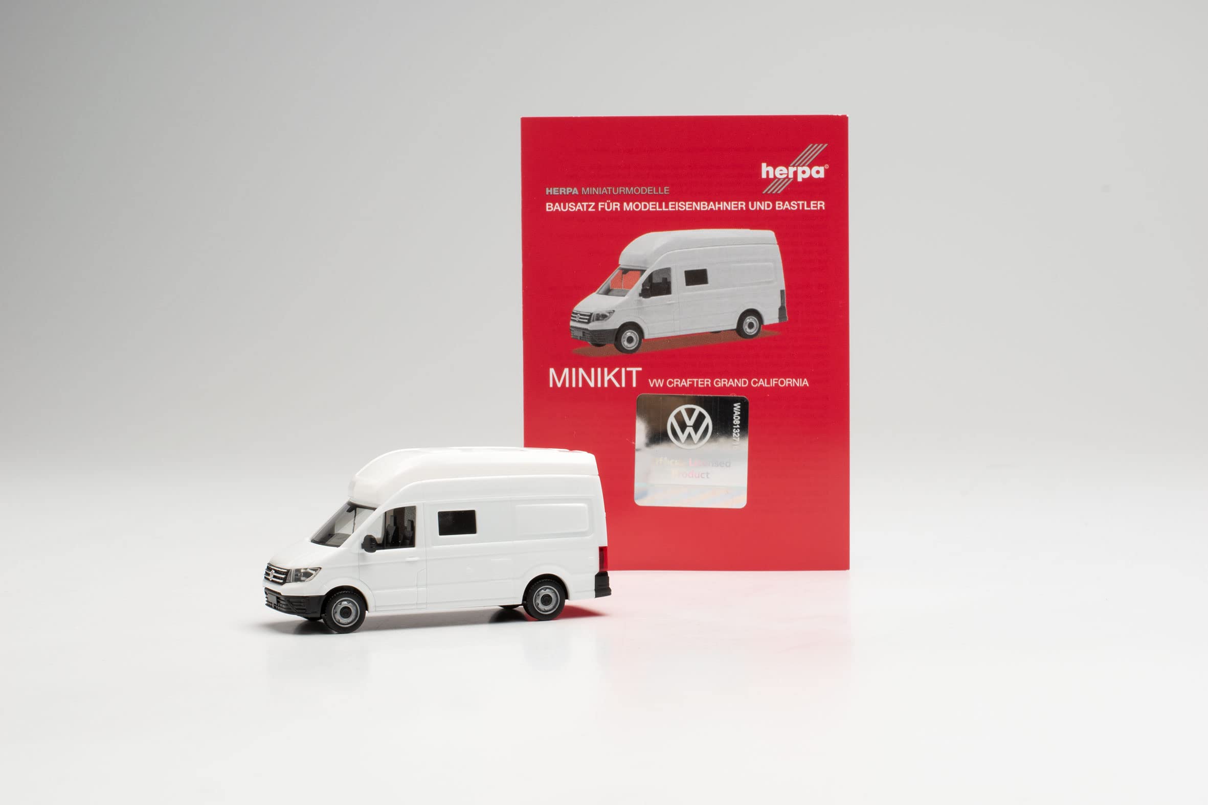 Herpa 013888 H0 Volkswagen Crafter Grand California Various White