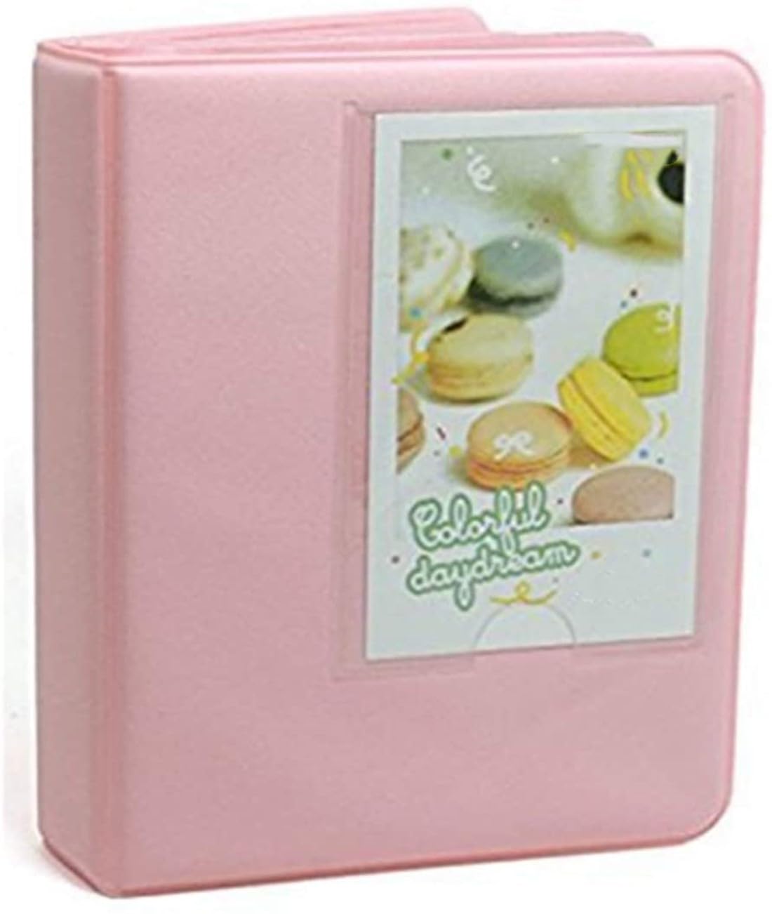 3-Inch Film 64 Pockets Mini Photo Albums(pink)