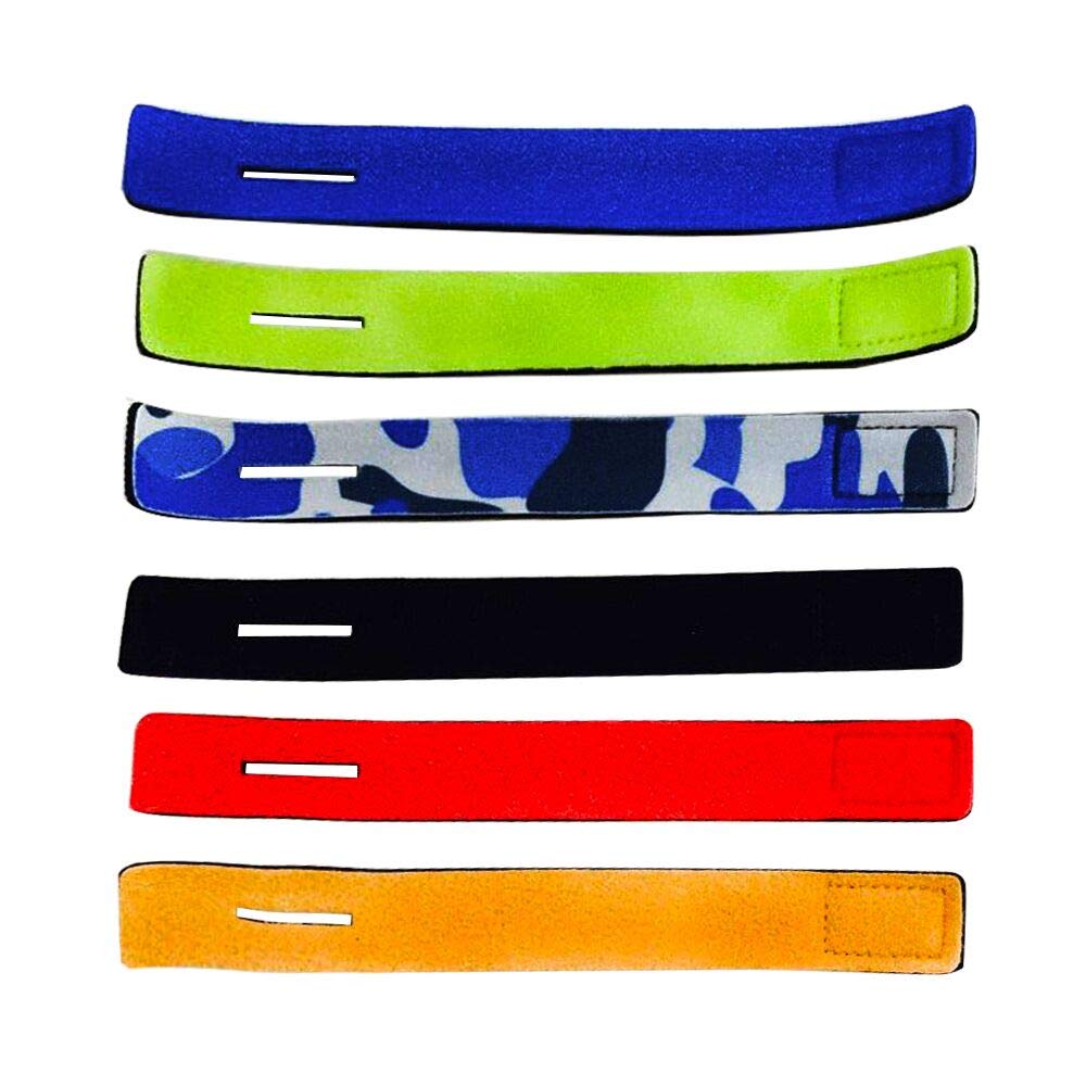 KnR Harmony Fishing Rod Belts Ties Strap 6pcs Magic Bait Casting Spinning Rod Straps Holders Fishing Tackle Tie Bag Accessories Stretchy