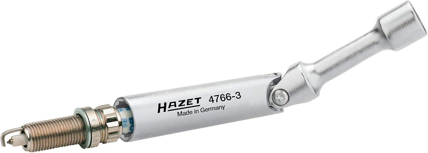 HAZET 4766-3 154 mm 12-Point Profile Spark Plug Wrench - Multi-Colour, Size - Image 3