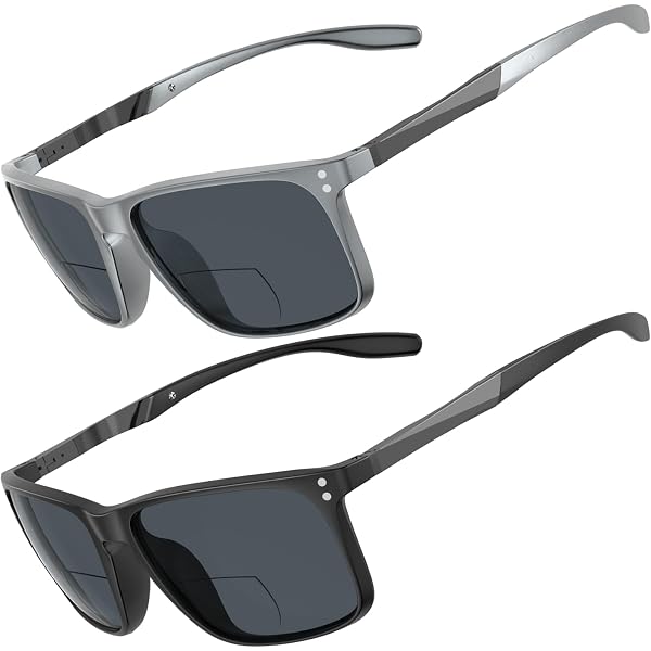 The Roster Bifocal Reading Sunglasses – Sporty Wrap-Around Style For Men & Women (UV Protection + Magnified Lenses) - View #13
