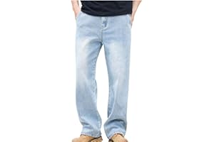 Big and Tall Men Jeans Baggy Cargo Denim Pants Vintage Washed Y2k Trendy Jeans Multic Pocket Comfy Stretch Streetwear
