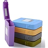 iDsonix Professional Premium Anti-Static Hard Drive Protection Box for 3.5 Inch HDD Storage Moistureproof Dustproof Shockproof (Five Colors)