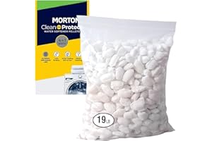 SHAHCO Morton Salt Water Softener Pellets, Clean & Protect, 19 Lb