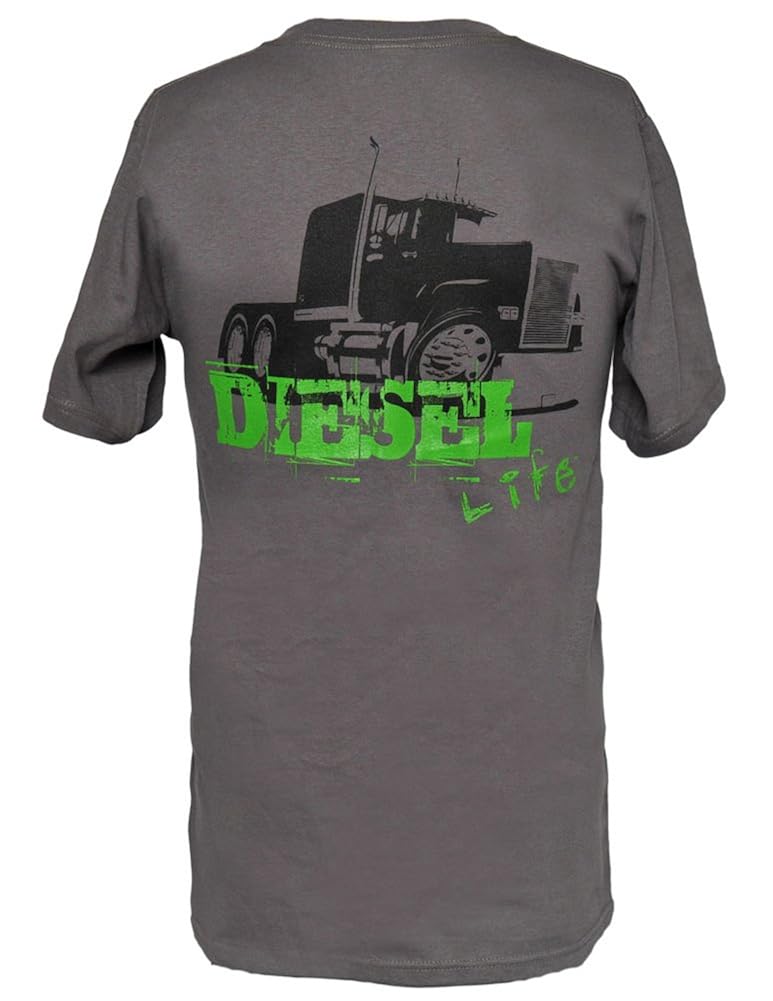 Diesel Life Semi Truck T Shirt 4588 Jznovelty