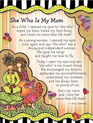 Miniature Easel Print with Magnet: She Who is My