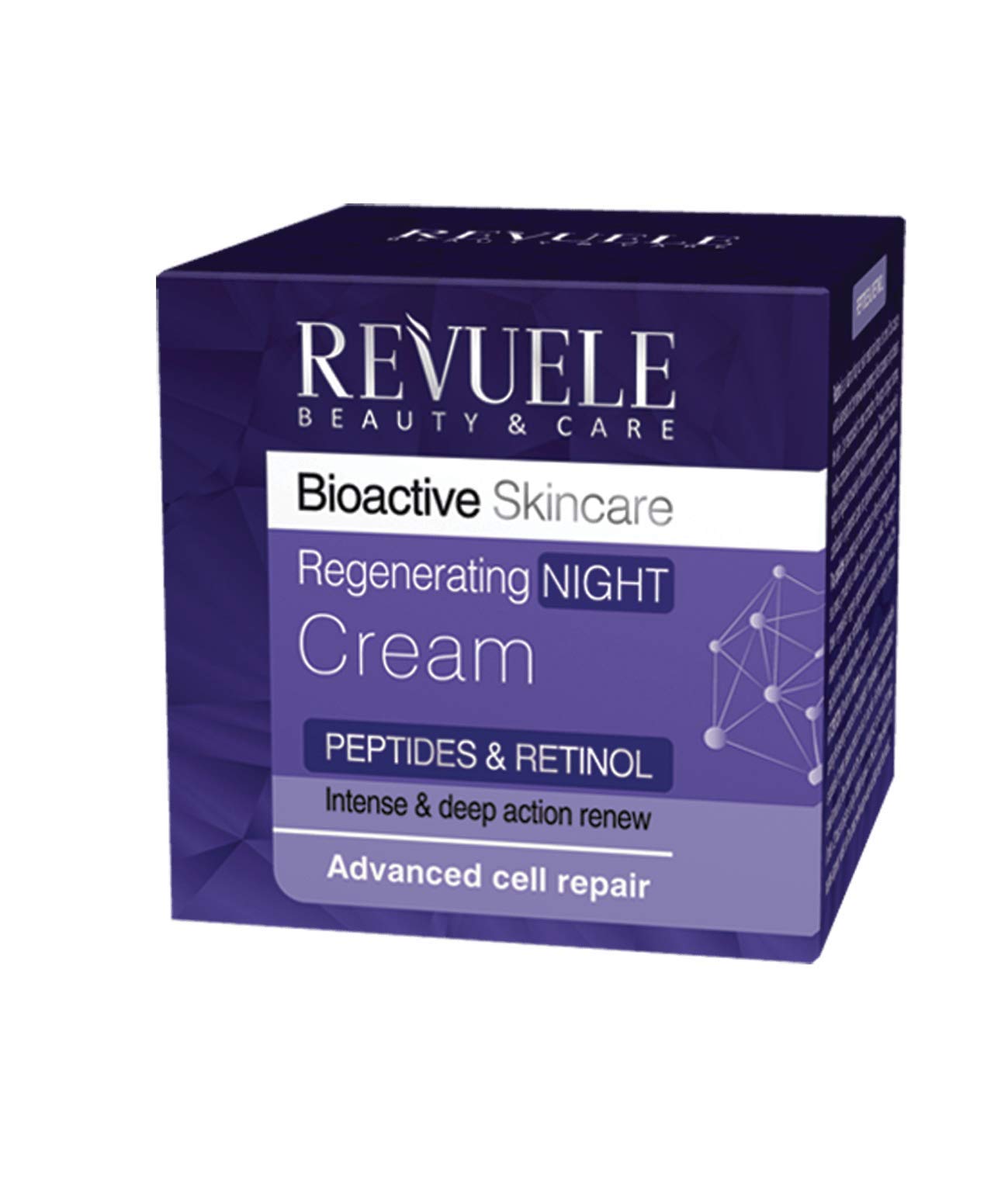Revuele Bioactive Skincare Regenerating Night Cream Peptides & Retinol Advanced Cell Repair 50ml
