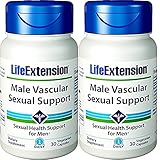 Life Extension Male Vascular Sexual Support 30 Capsules 2 Bottles