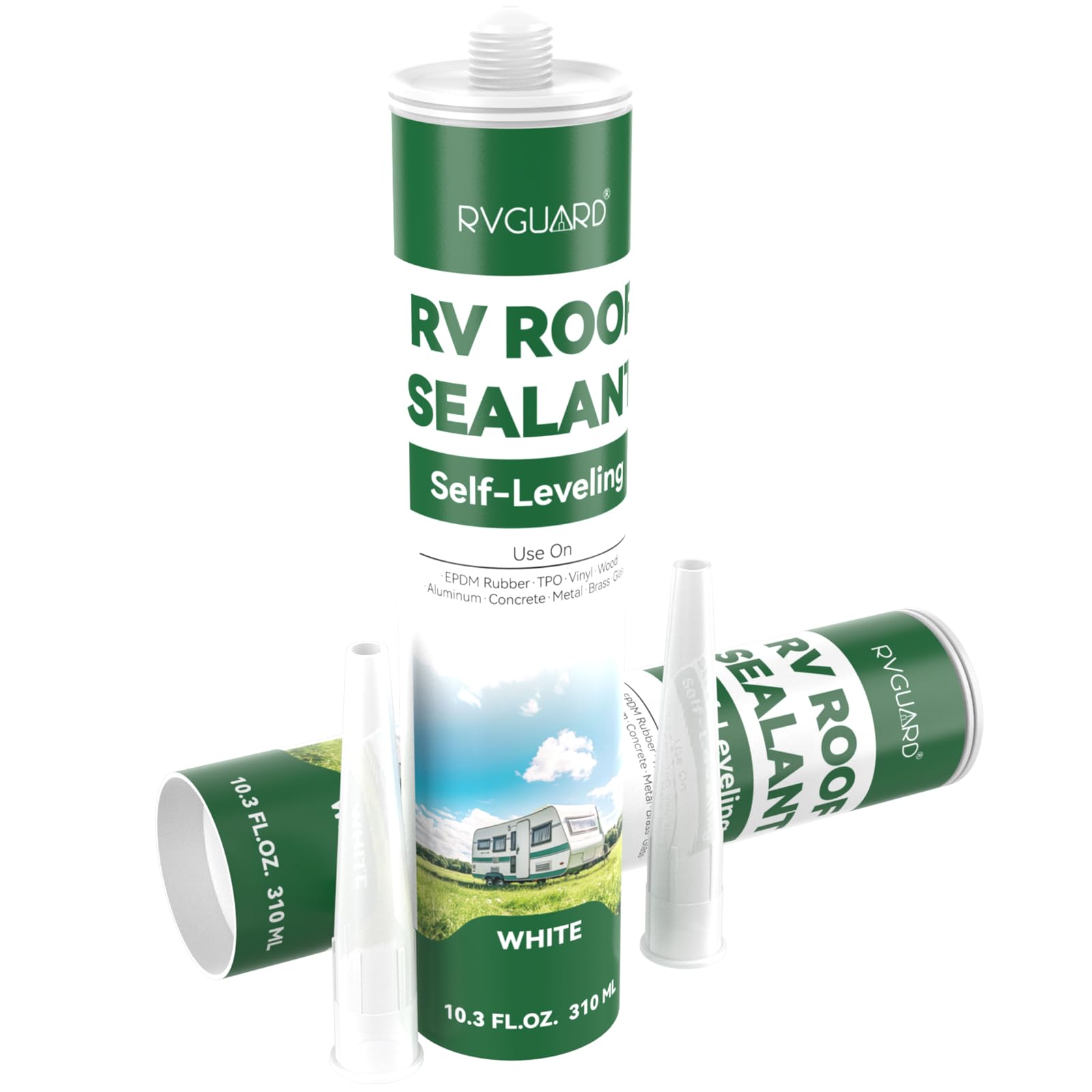 RVGUARD RV Roof Sealant, Self-Leveling Lap