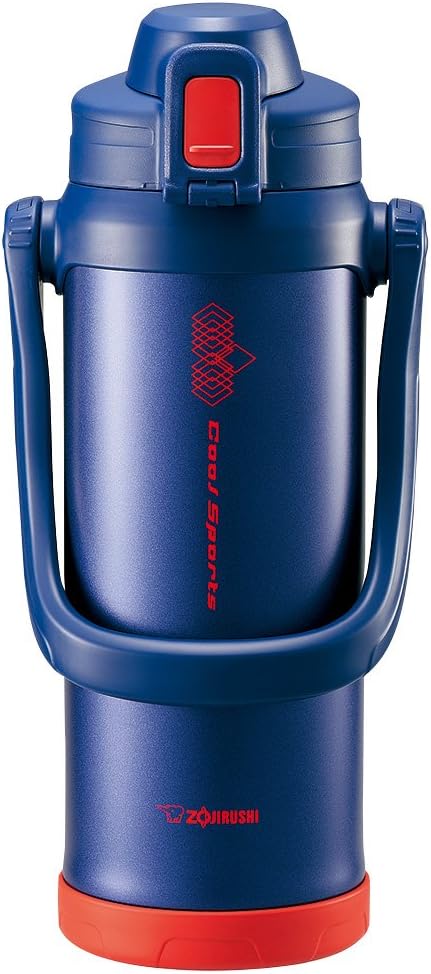Amazon Co Jp 象印マホービン Zojirushi 水筒 クール スポーツボトル 直飲み 2 06l オレンジネイビー Sd Ad ホーム キッチン