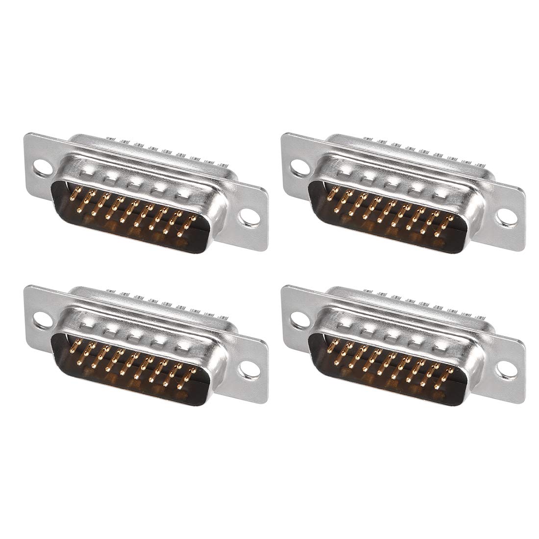 uxcell D-sub Connector Male Plug 26-pin 3-Row Port