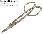 Vouiu 4-Piece Bonsai Tool Set 8 Inch Stainless Steel Concave Cutter Knob Trunk view 2