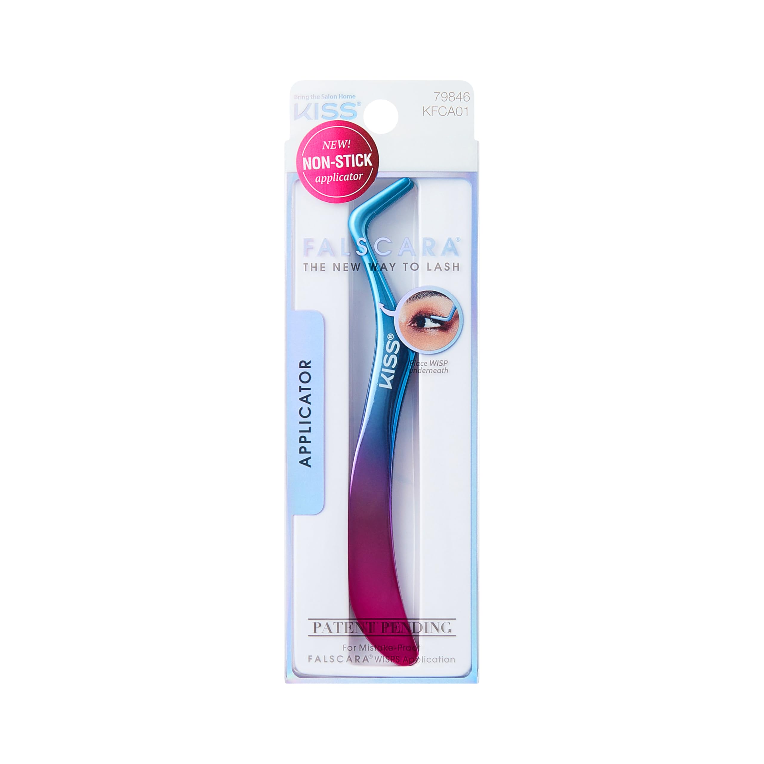 KISS Falscara DIY Eyelash Extension Wisp Applicator for Mistake-Proof Artificial Lash Placement